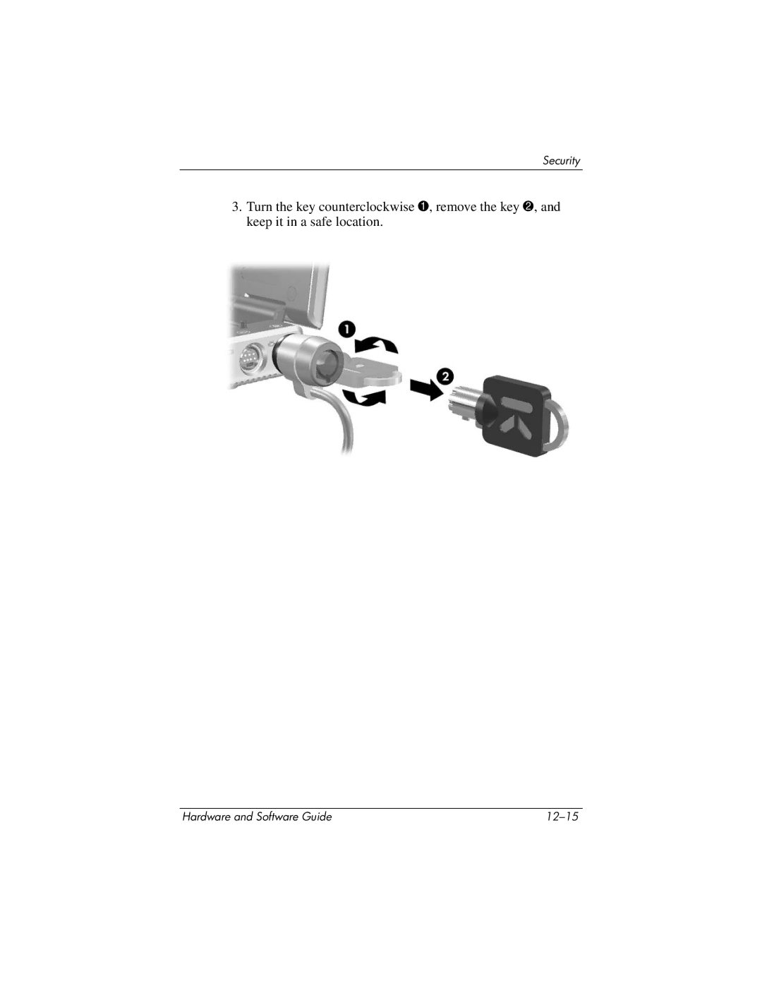 HP 375424-001 manual Hardware and Software Guide 12-15 