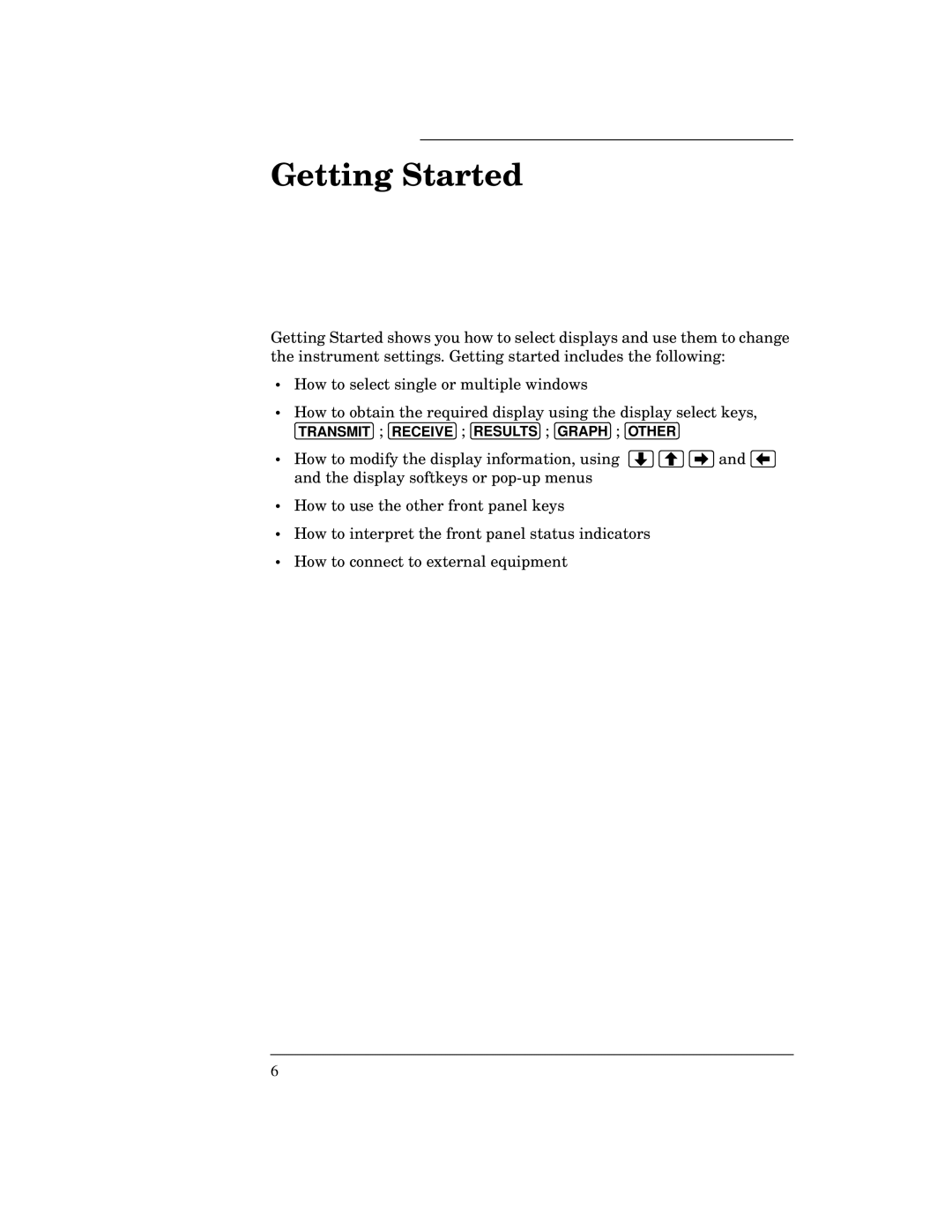 HP 37717C manual Transmit Receive Results Graph Other 