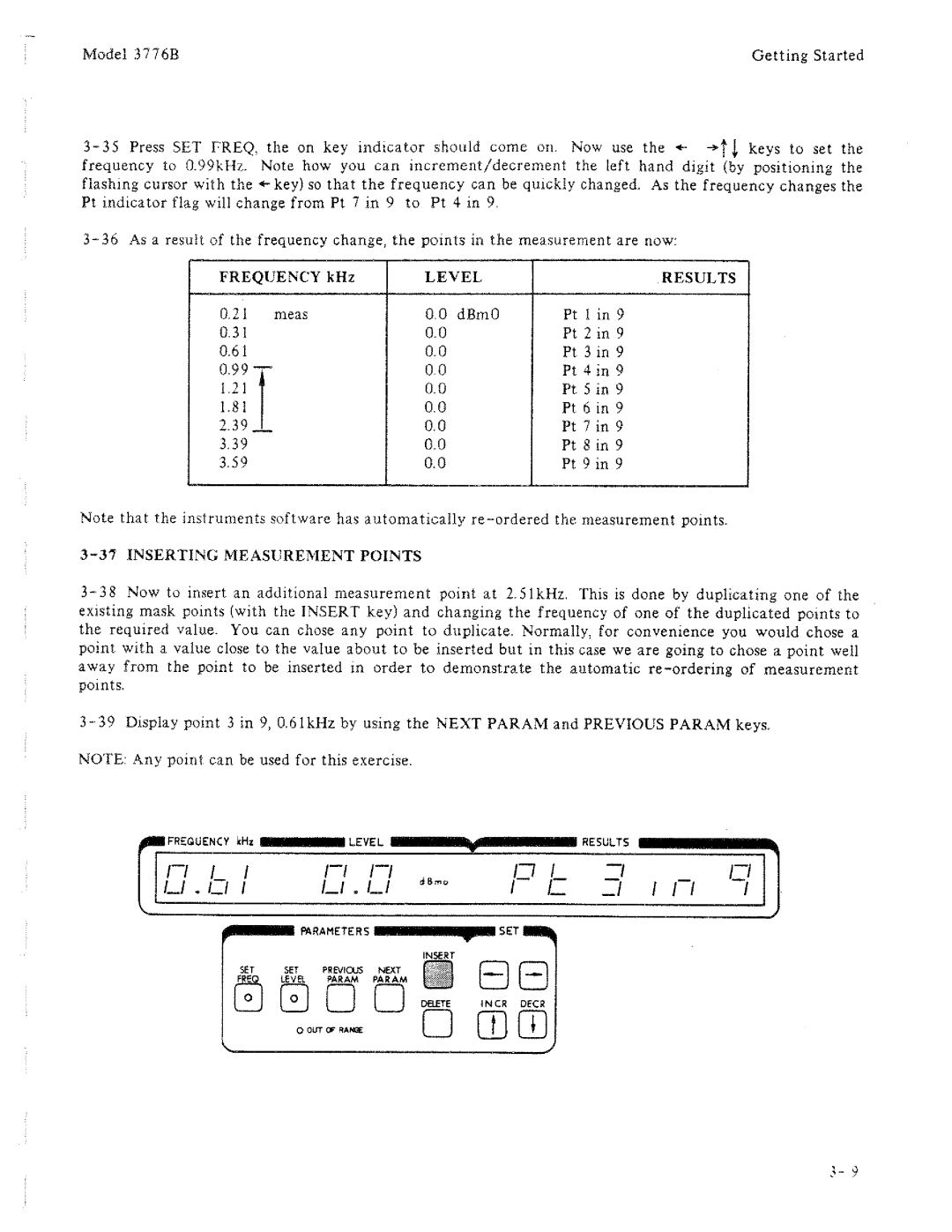 HP 3776B manual 