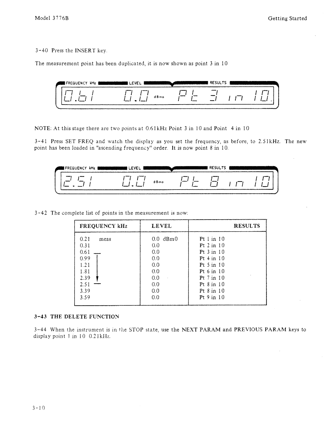 HP 3776B manual 