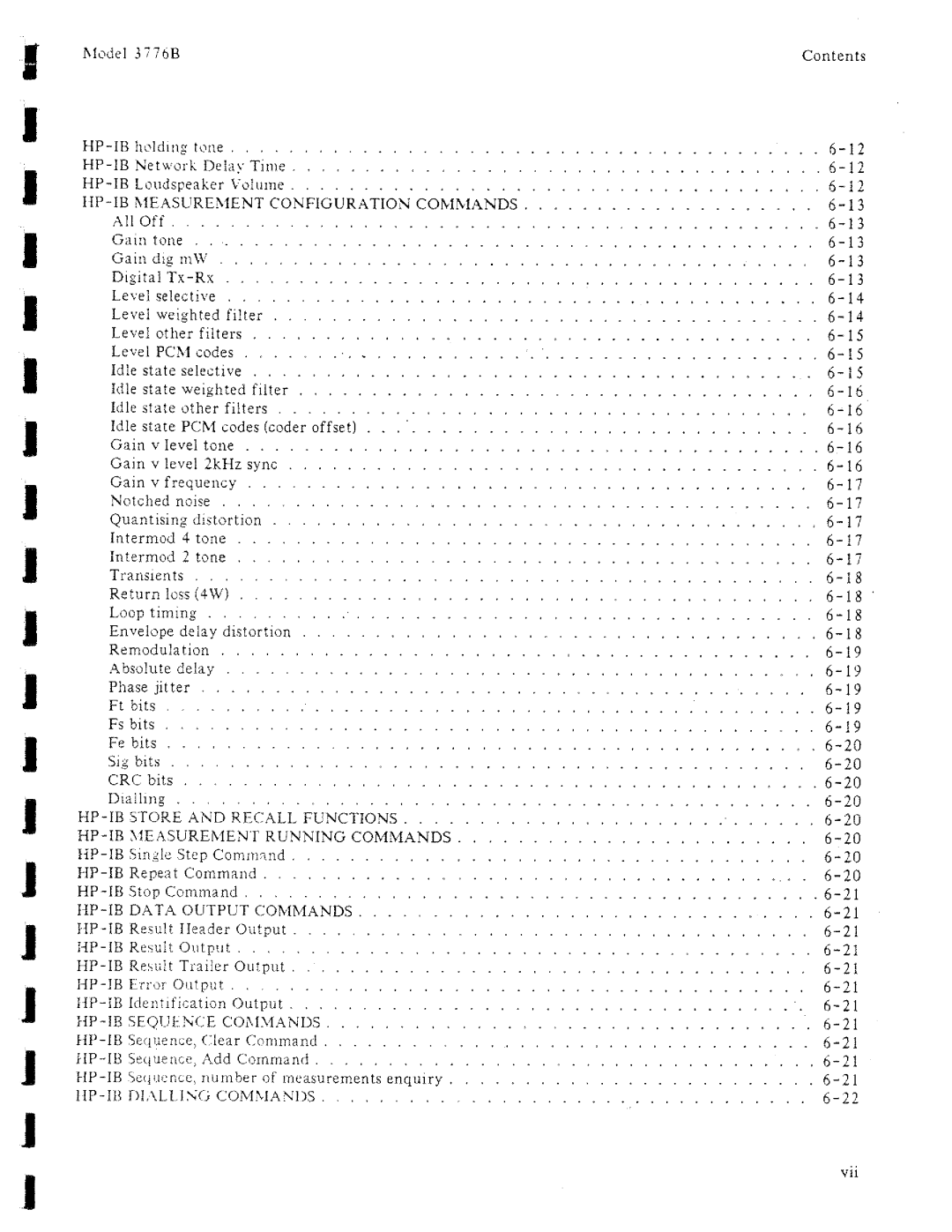 HP 3776B manual 