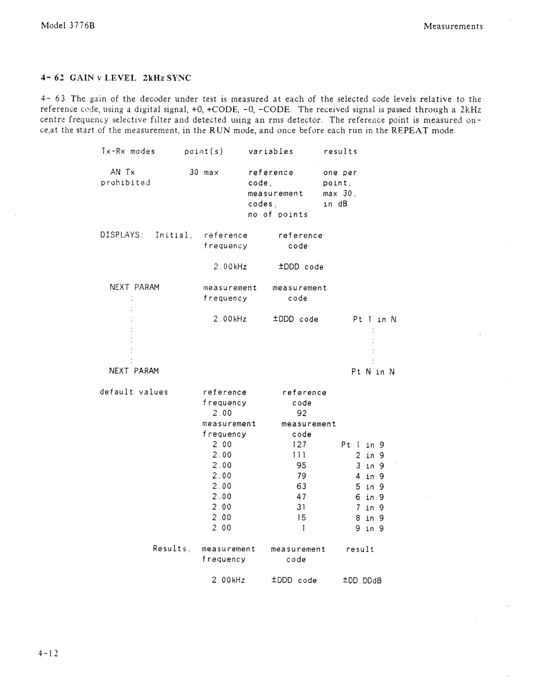 HP 3776B manual 