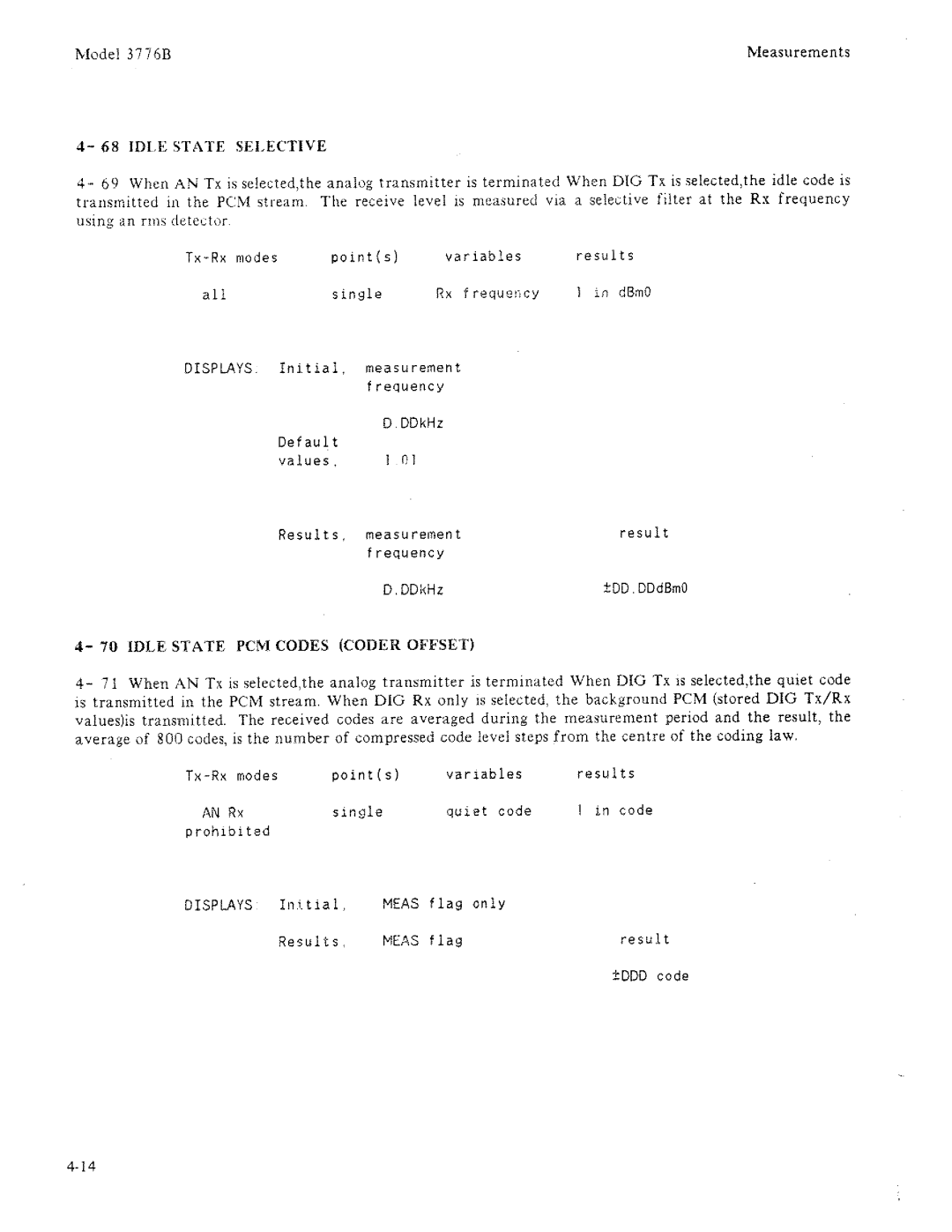 HP 3776B manual 