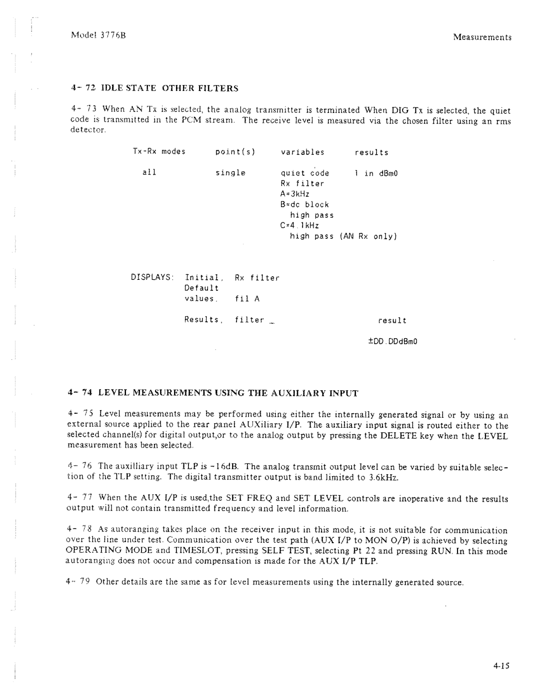 HP 3776B manual 