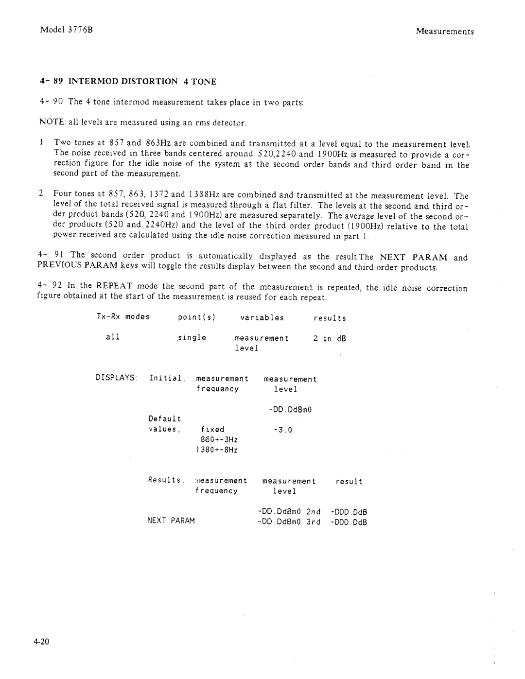 HP 3776B manual 