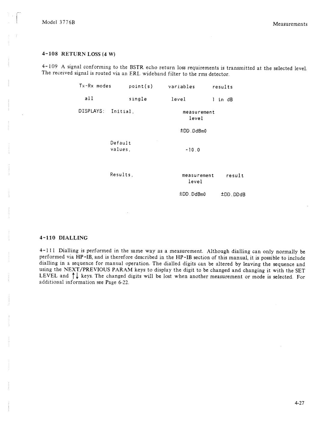 HP 3776B manual 