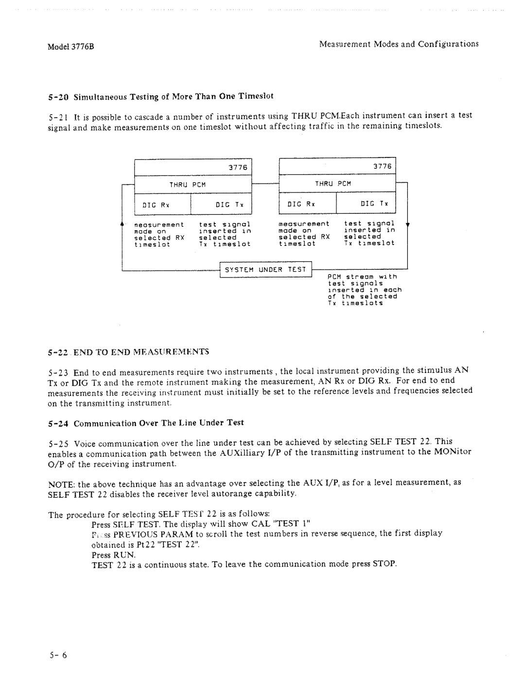 HP 3776B manual 