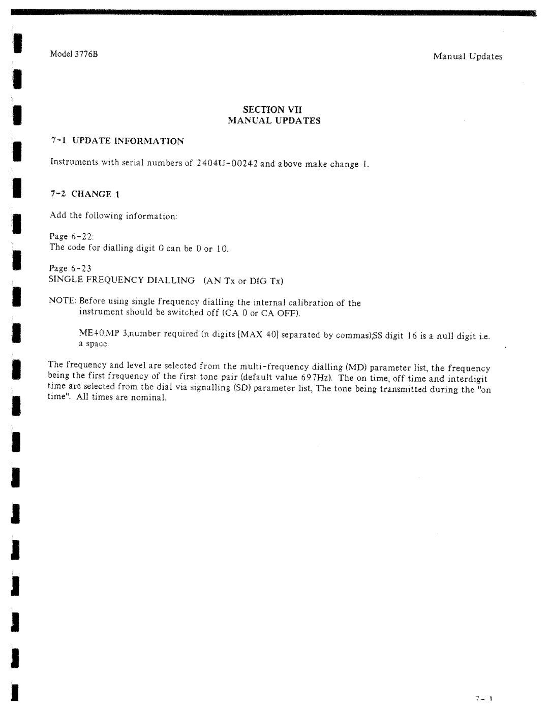 HP 3776B manual 