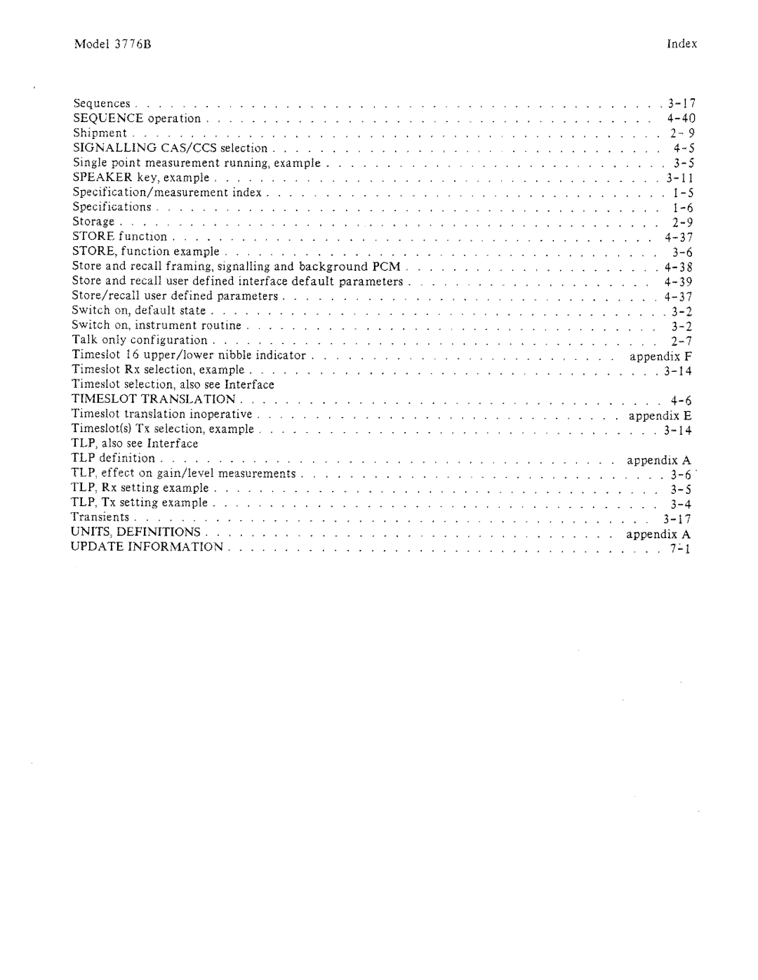 HP 3776B manual 