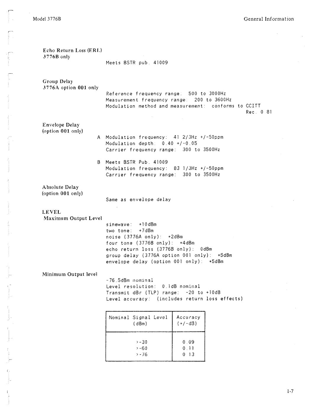 HP 3776B manual 