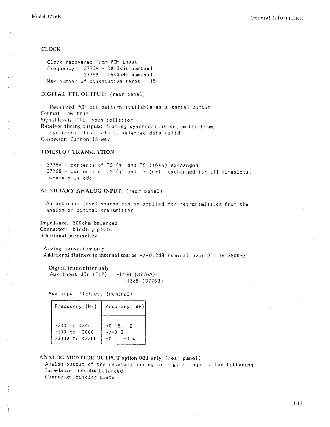 HP 3776B manual 