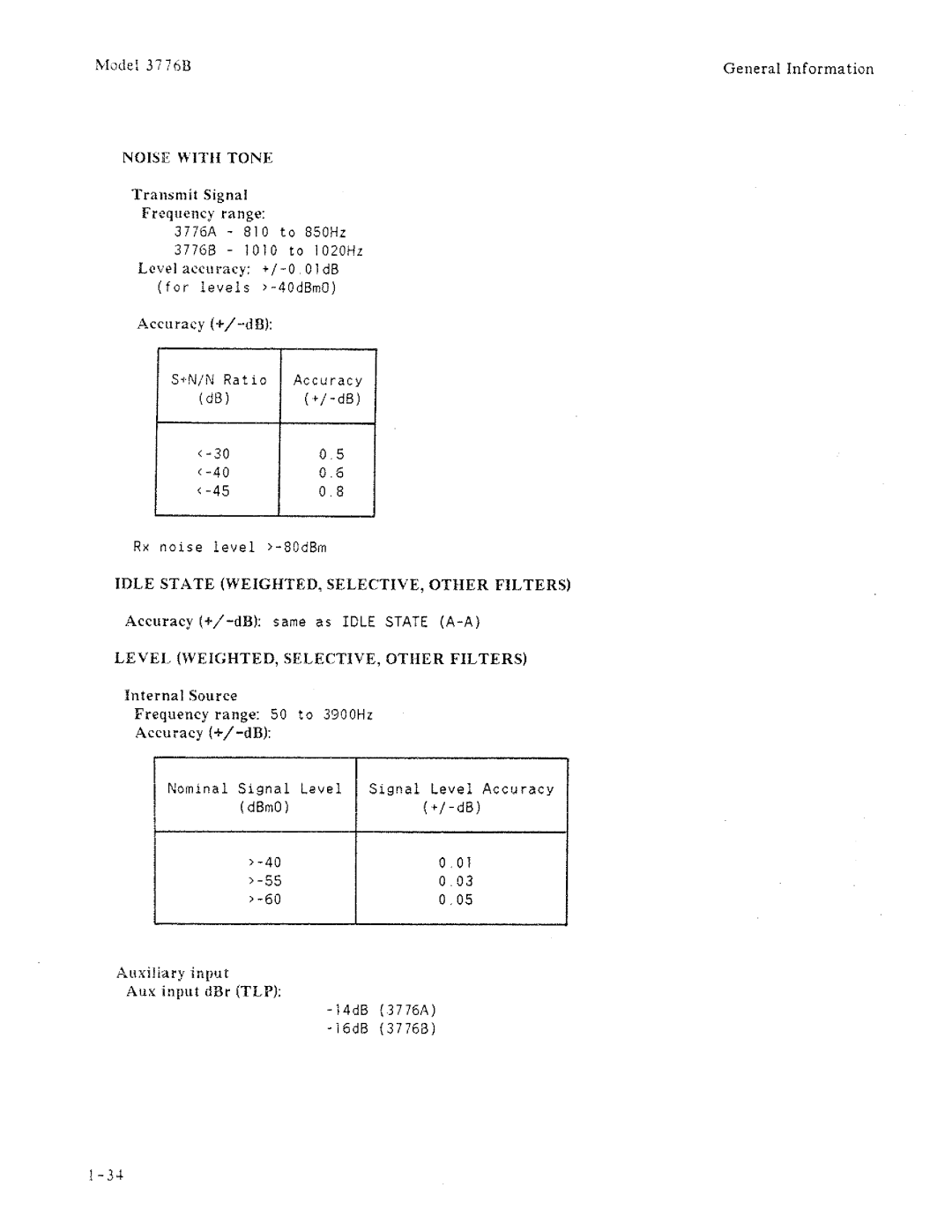 HP 3776B manual 