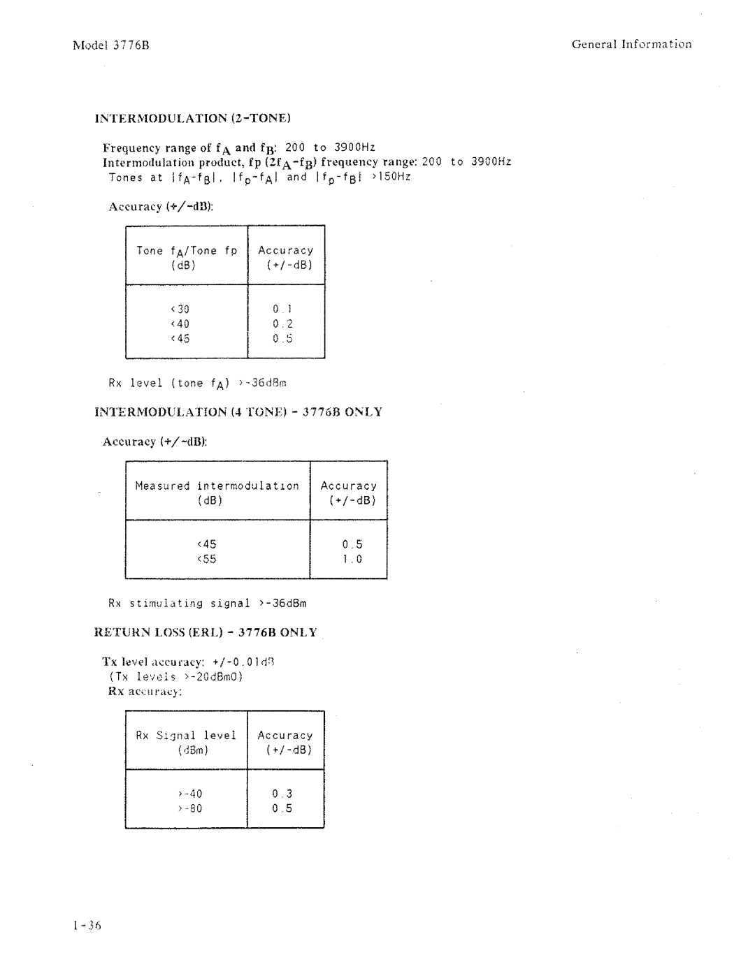 HP 3776B manual 