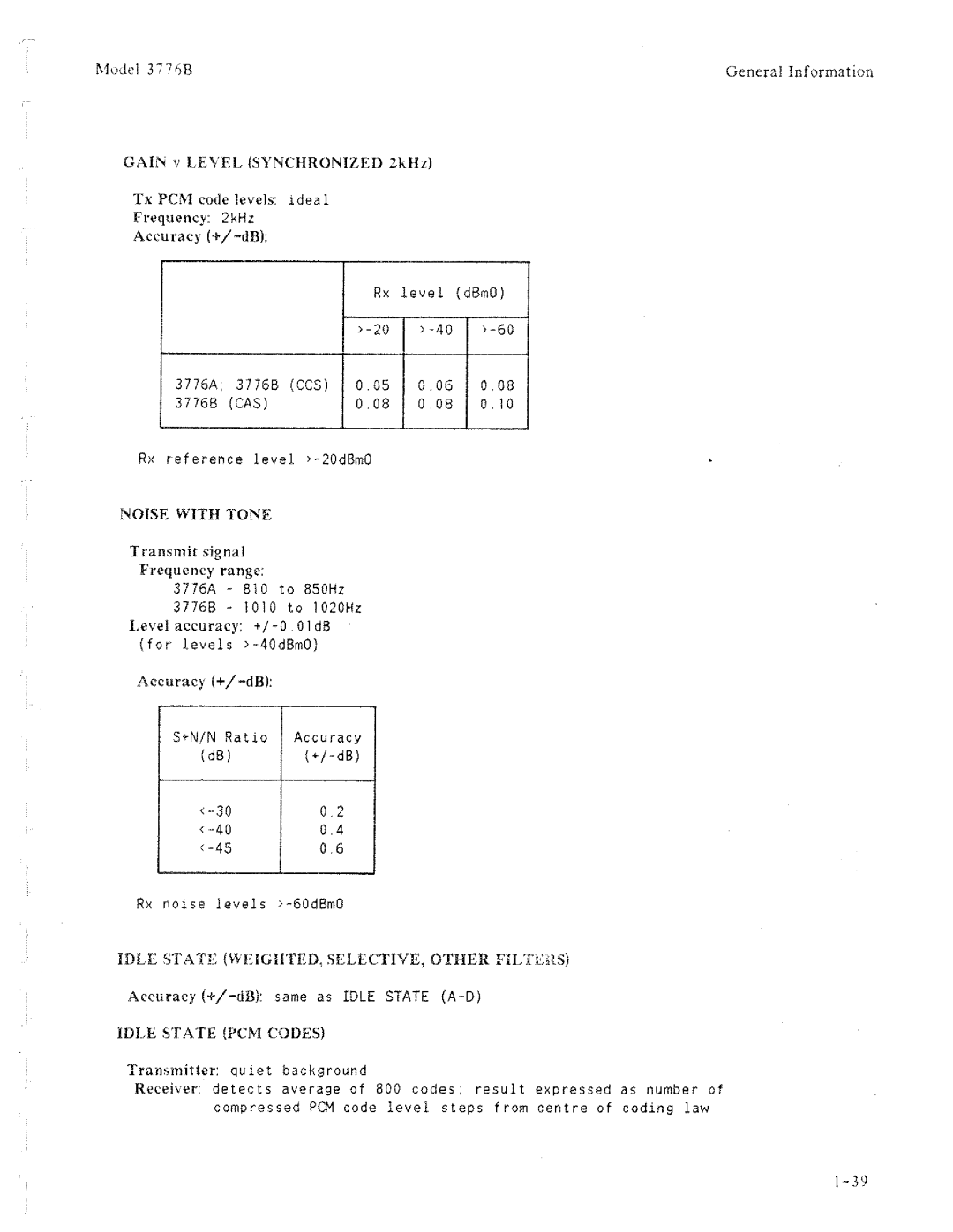 HP 3776B manual 