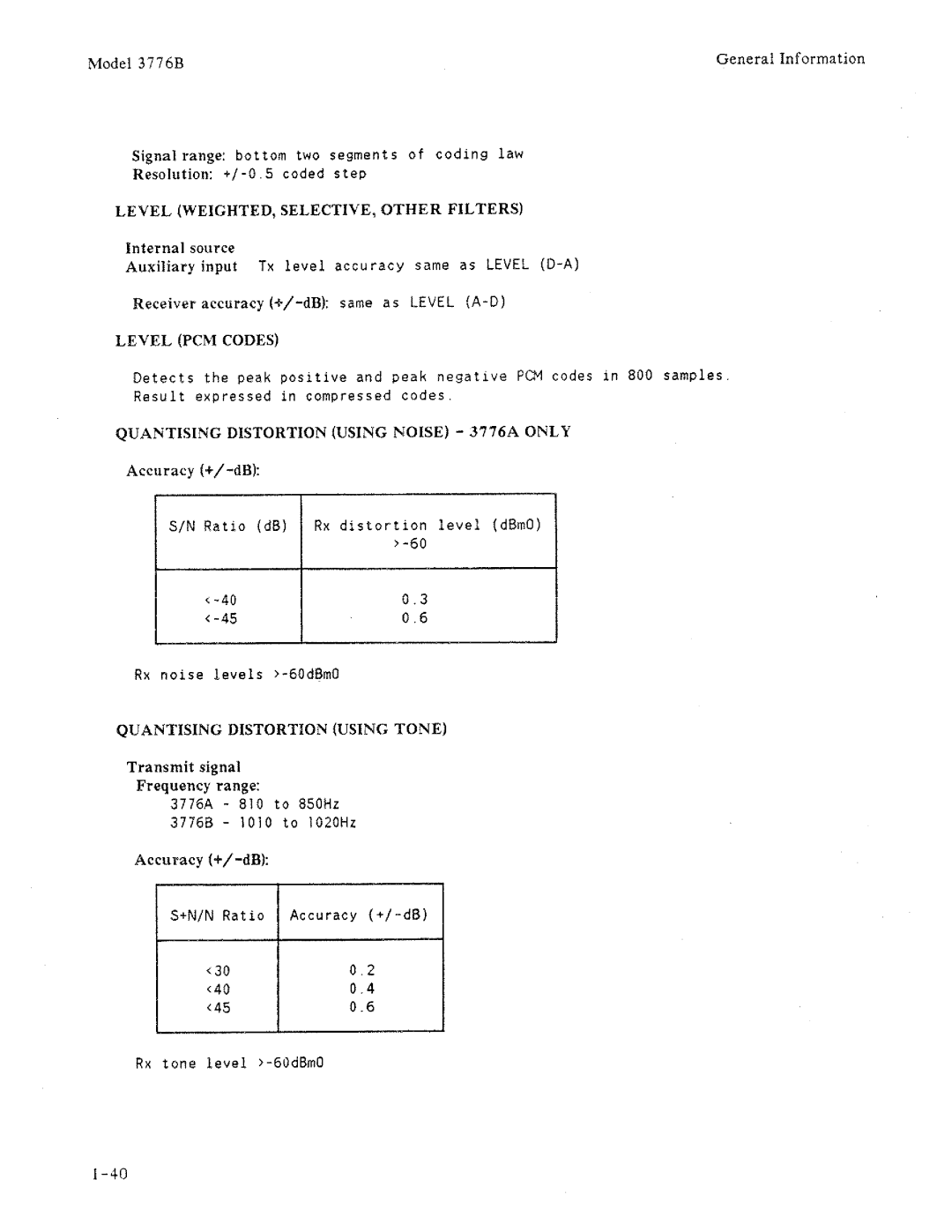 HP 3776B manual 