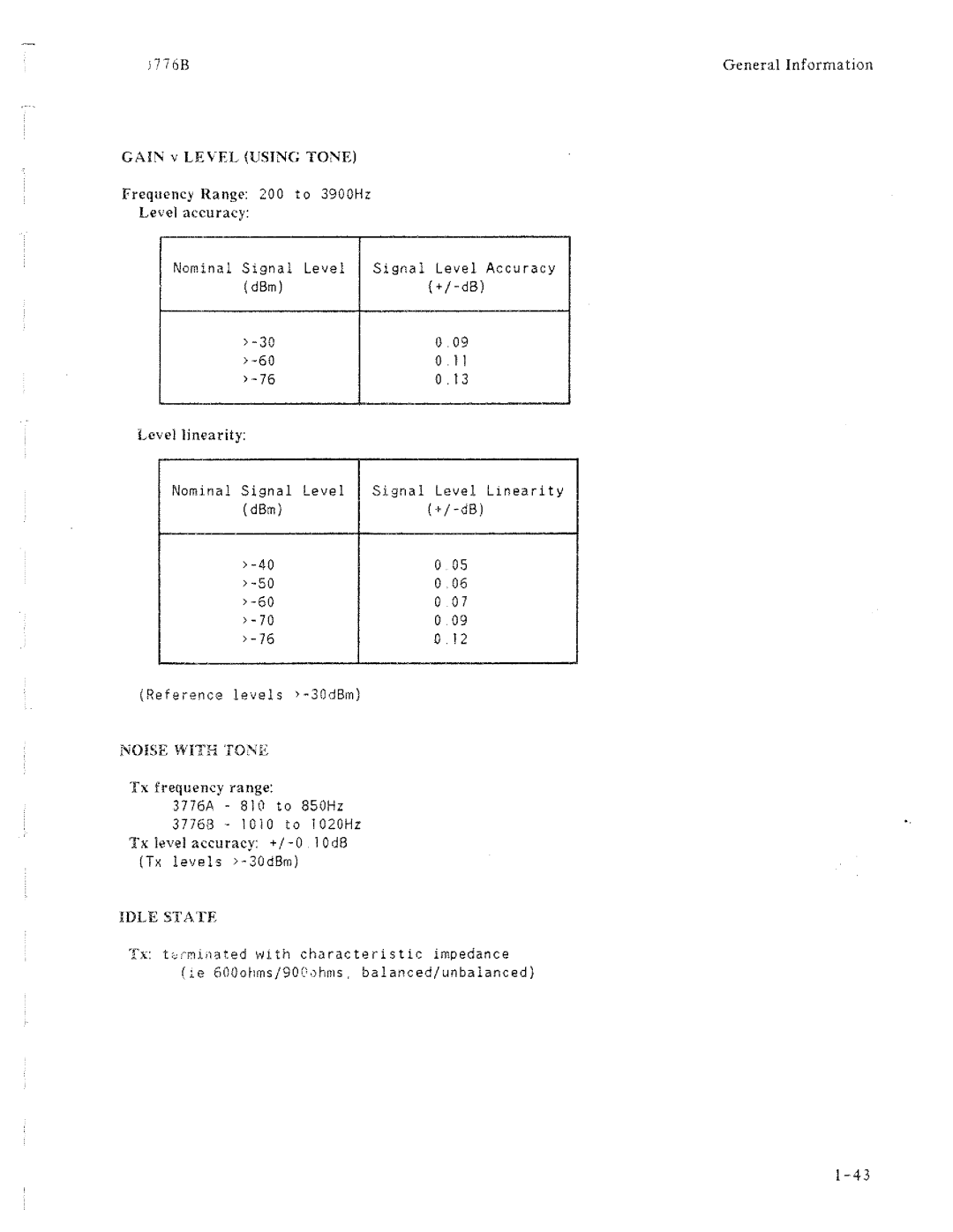 HP 3776B manual 