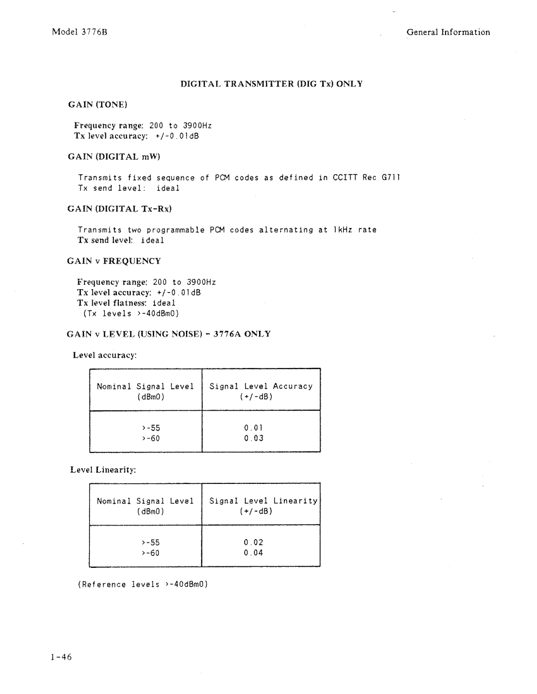 HP 3776B manual 