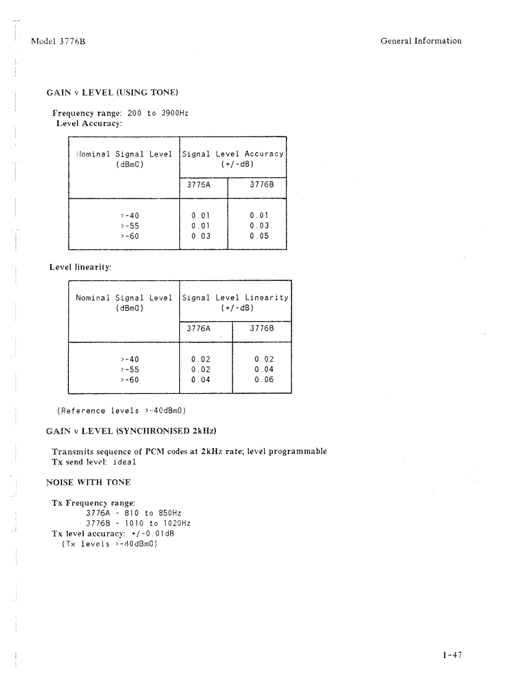 HP 3776B manual 