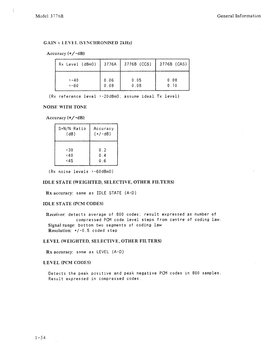 HP 3776B manual 