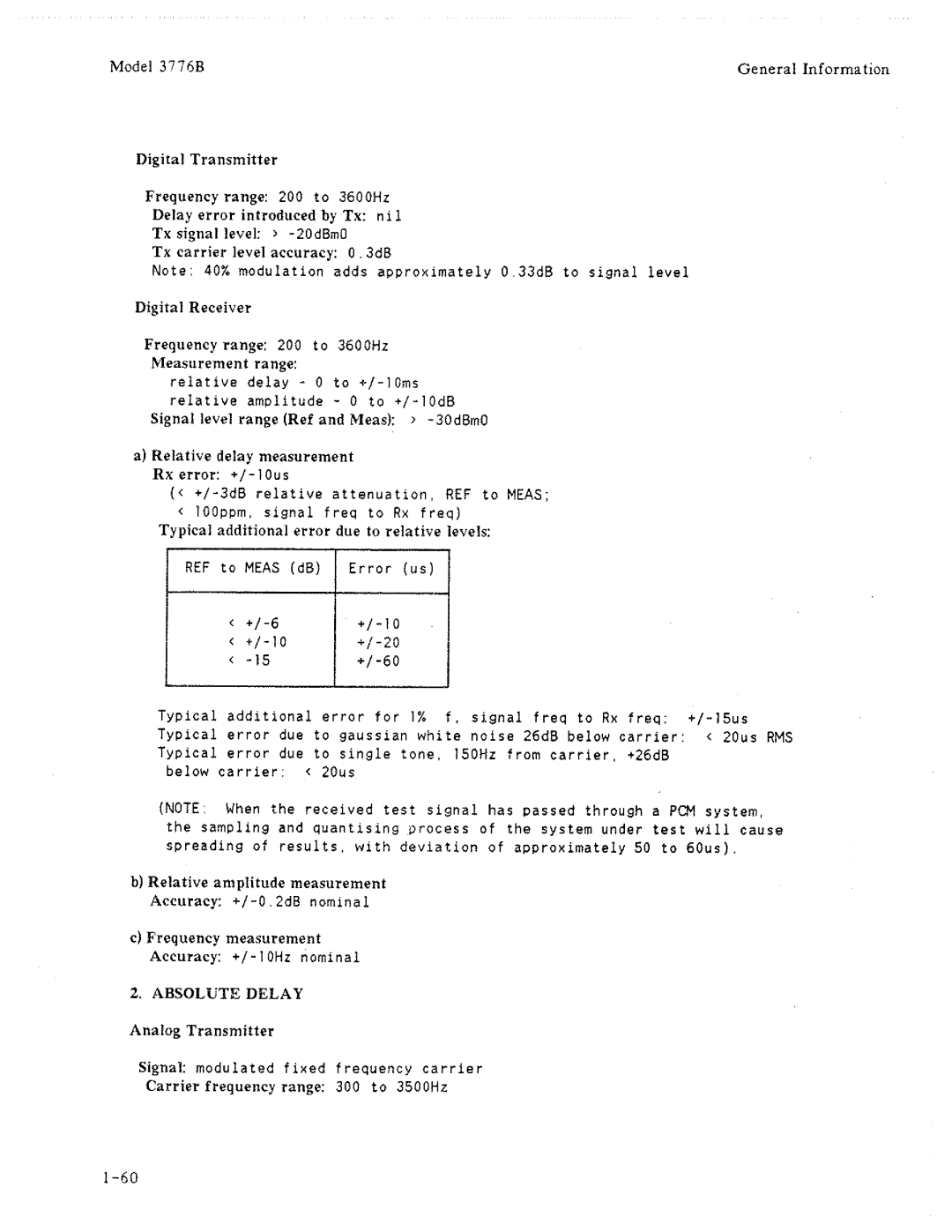 HP 3776B manual 