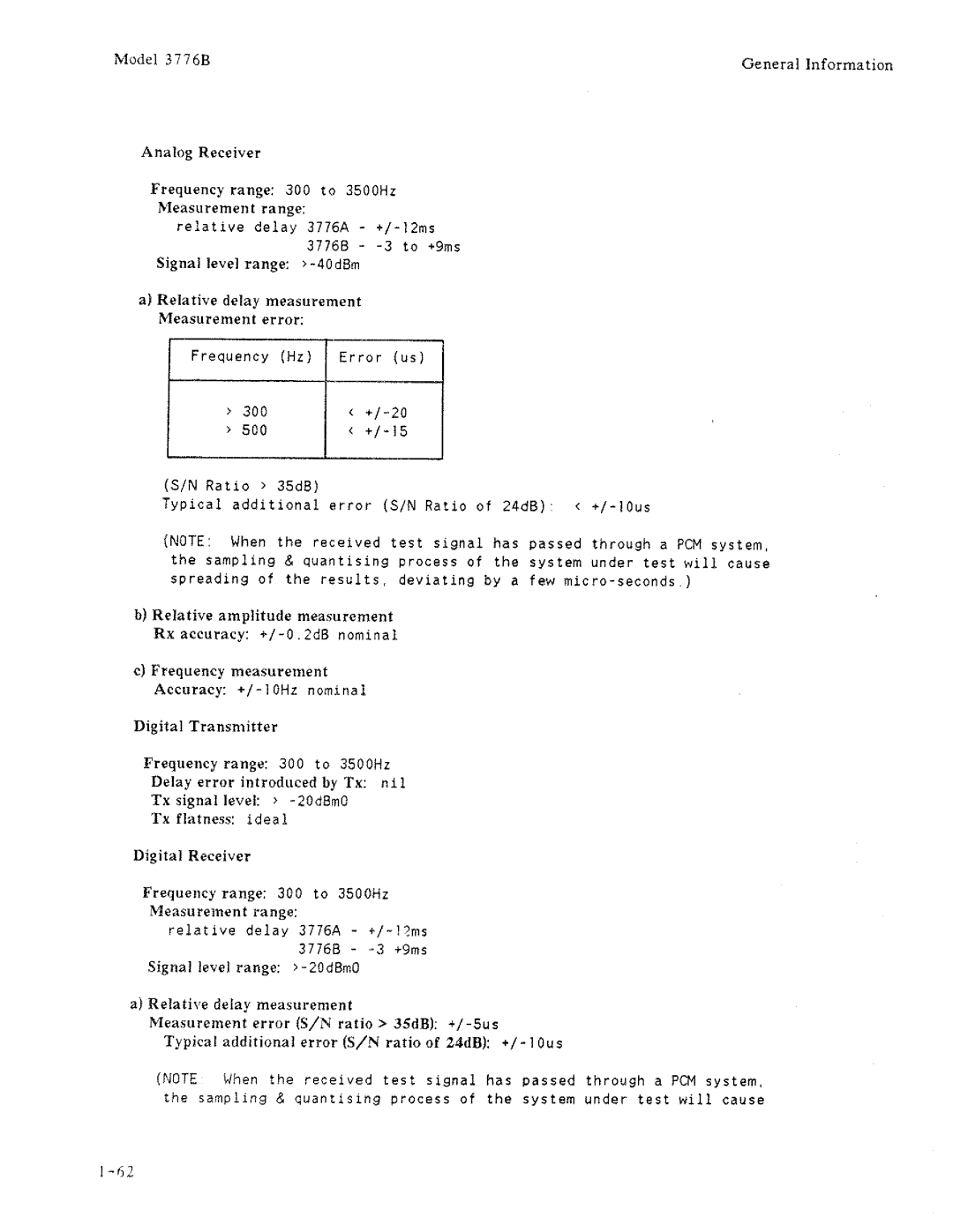 HP 3776B manual 