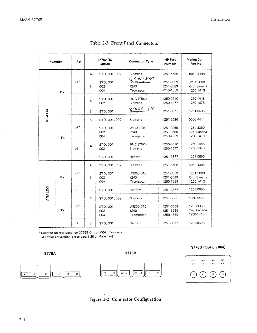 HP 3776B manual 