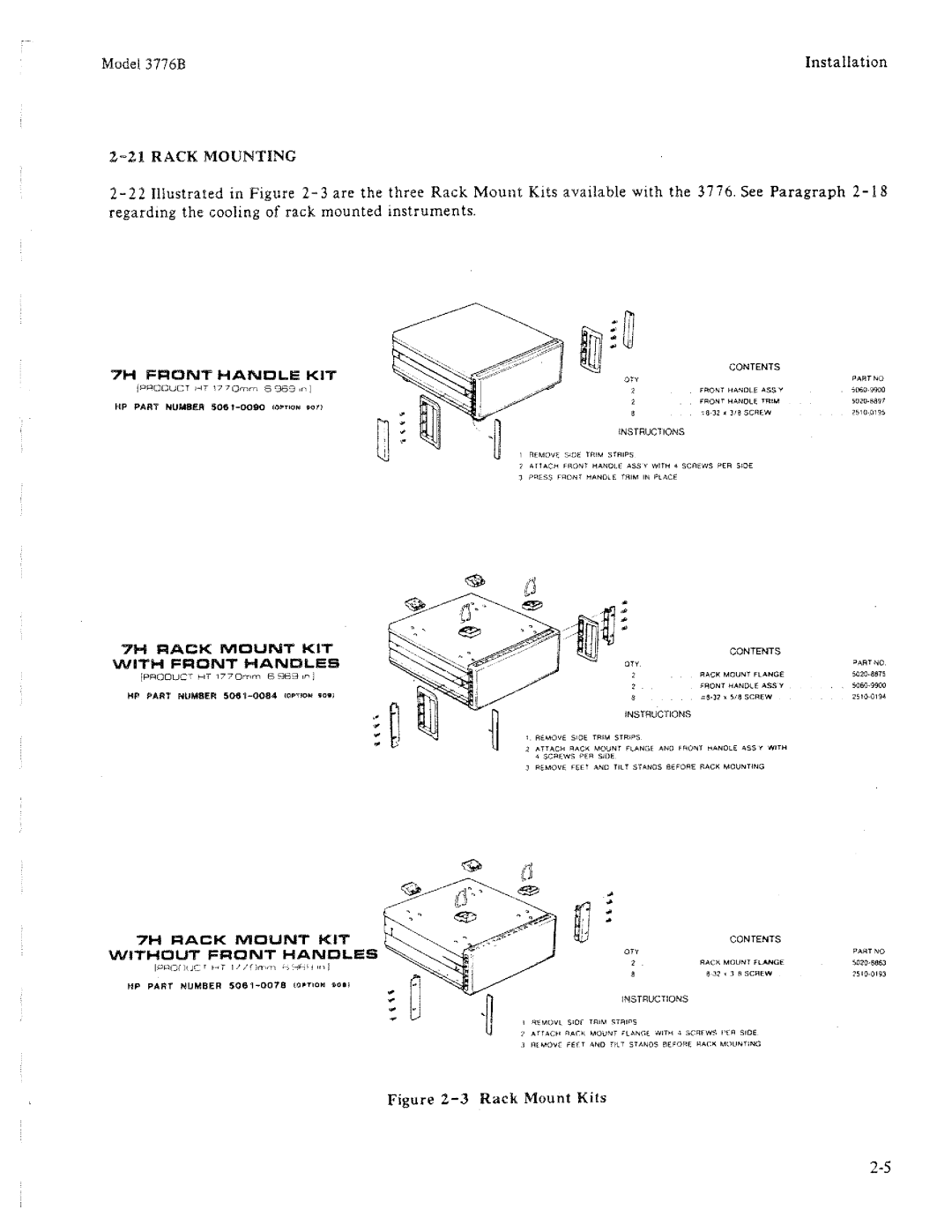 HP 3776B manual 