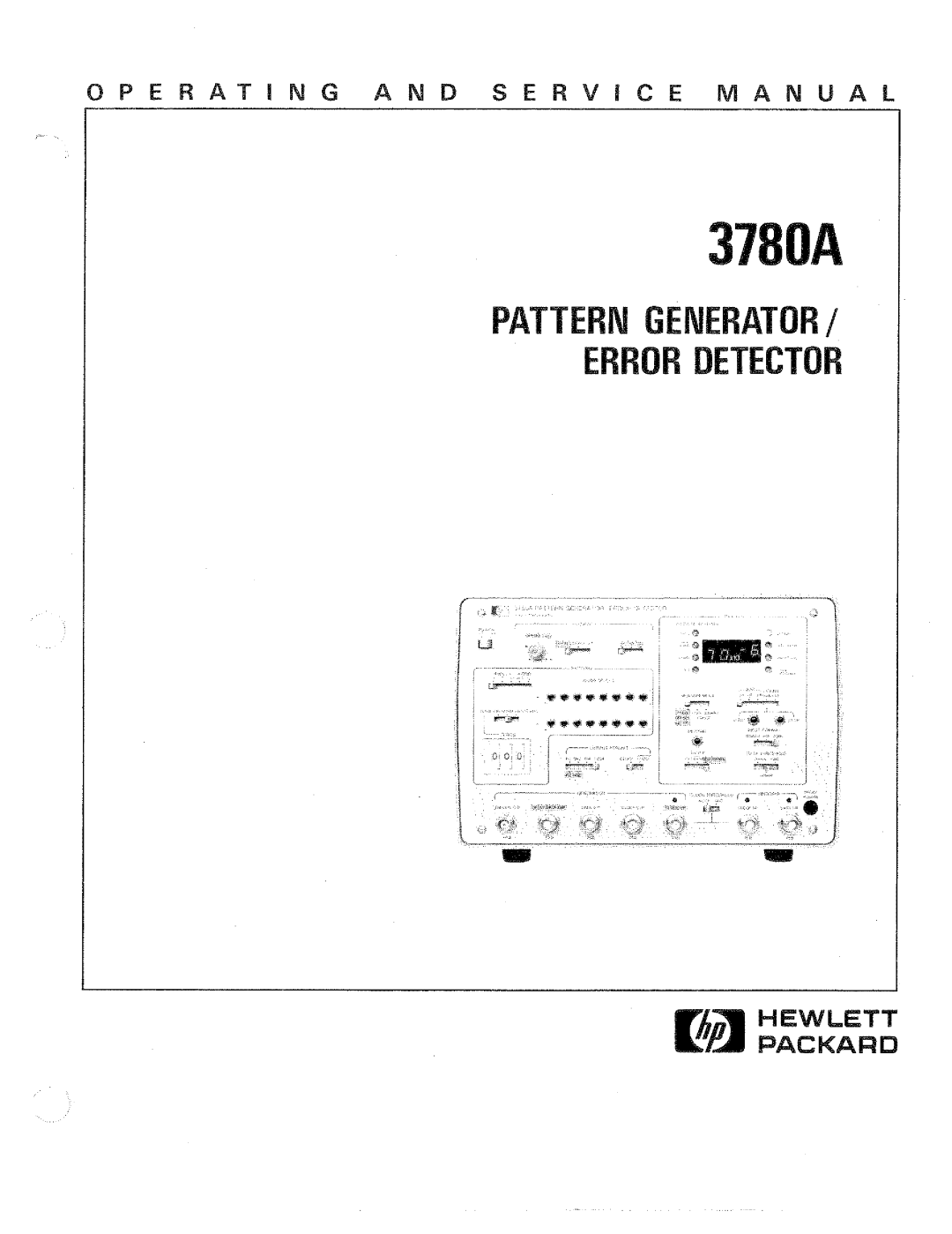 HP 3780A manual 