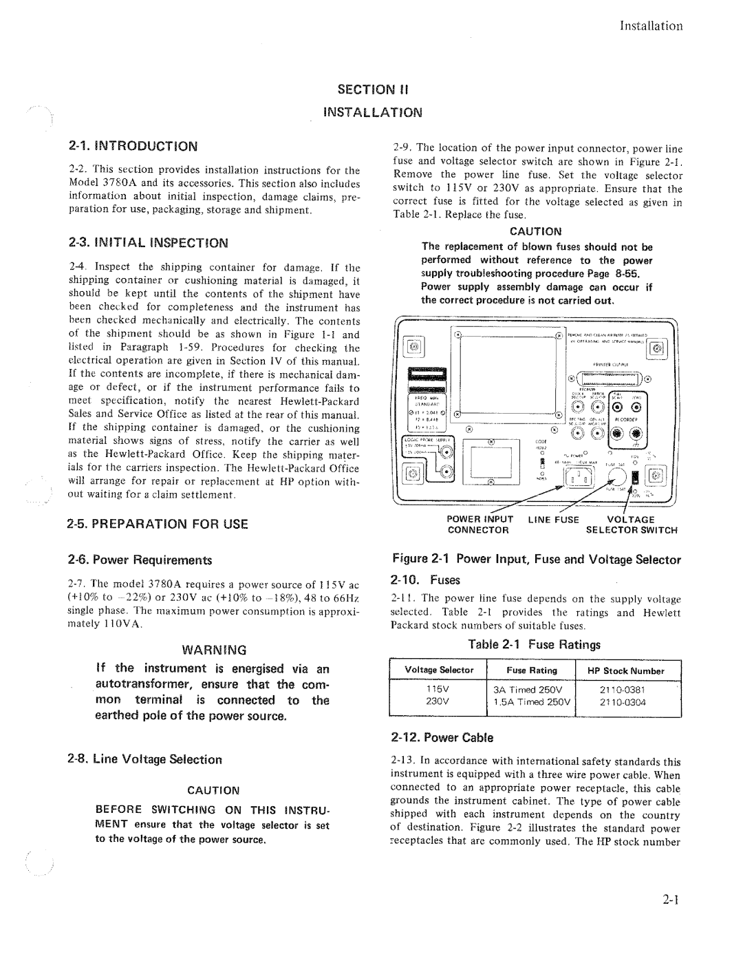 HP 3780A manual 