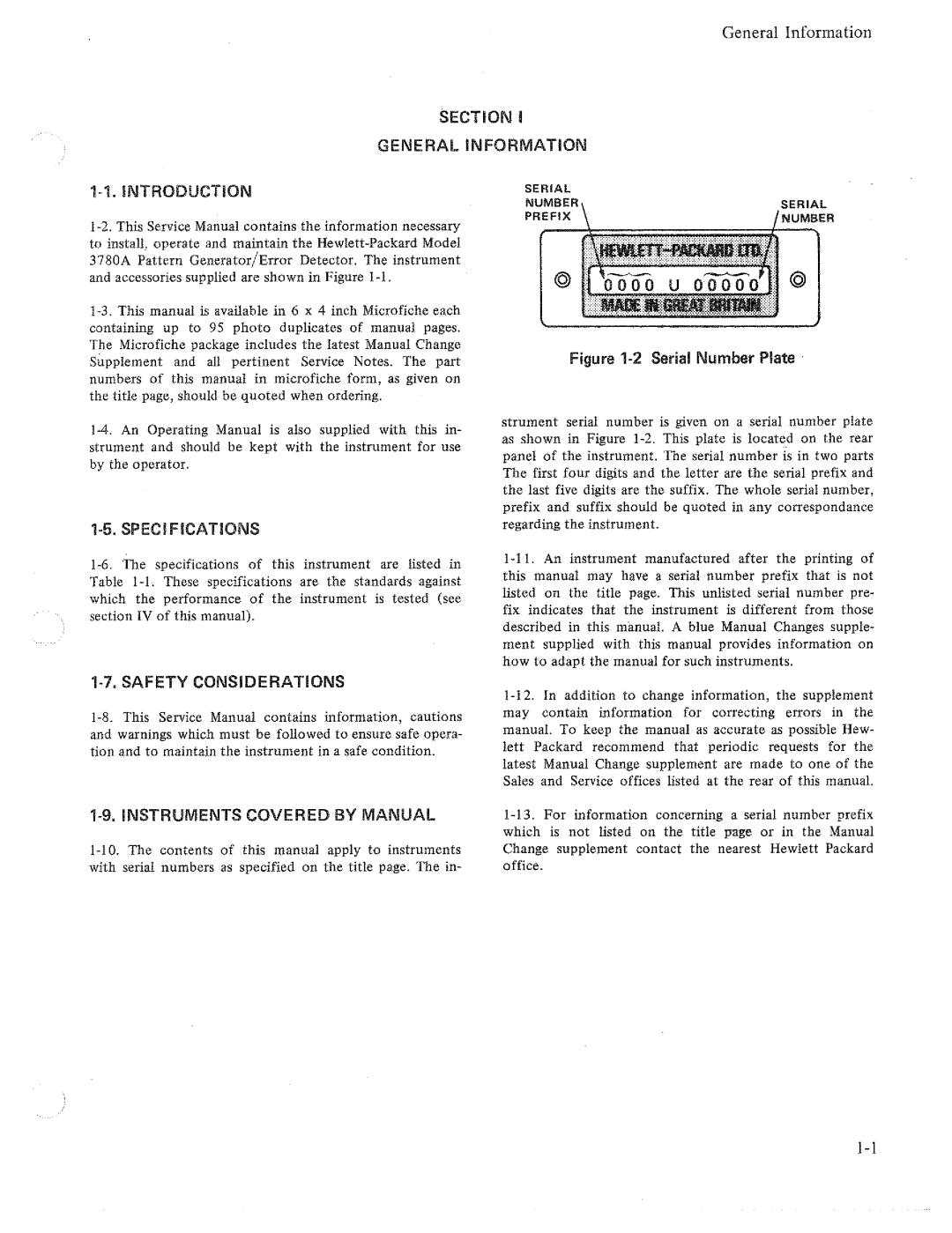 HP 3780A manual 