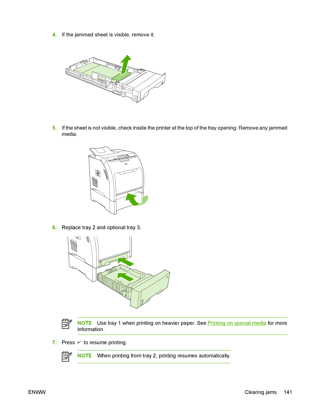 HP 3800 manual Enww 