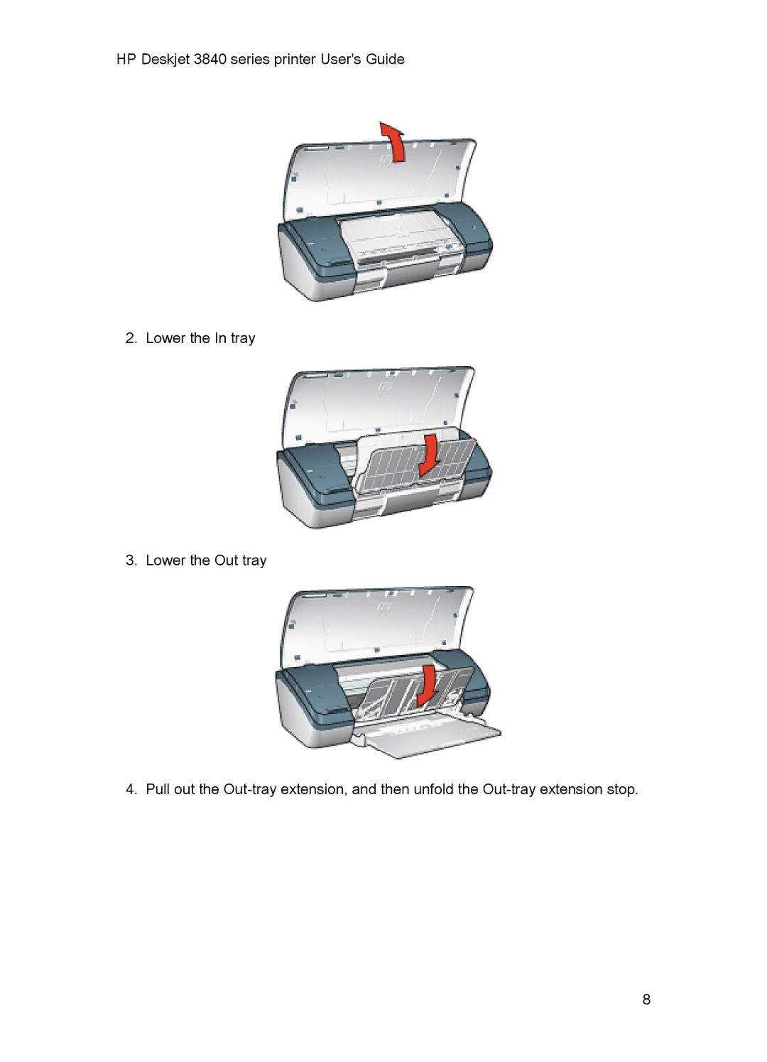 HP 3840 manual 