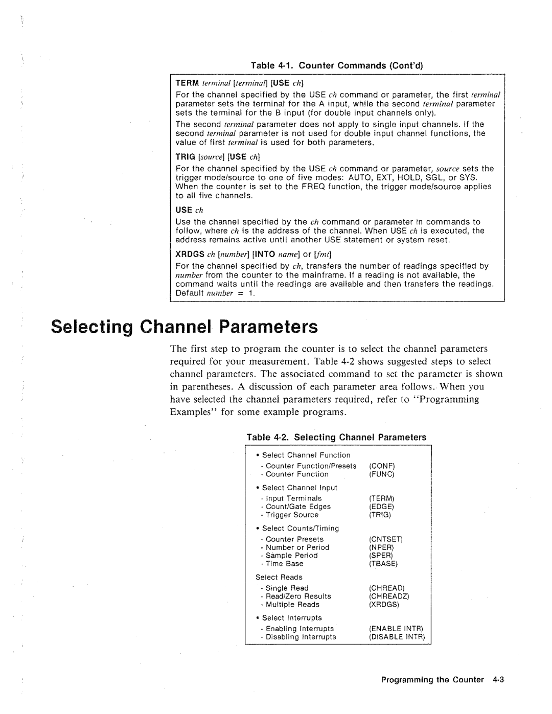 HP 44715A, 3852A manual 