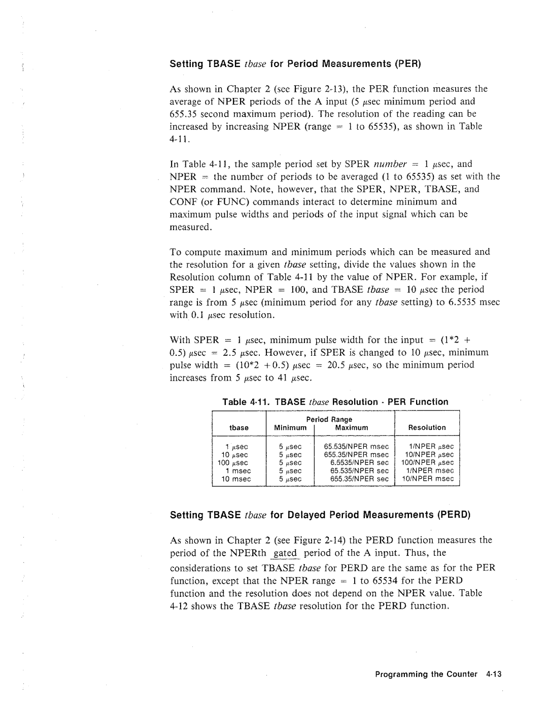 HP 44715A, 3852A manual 