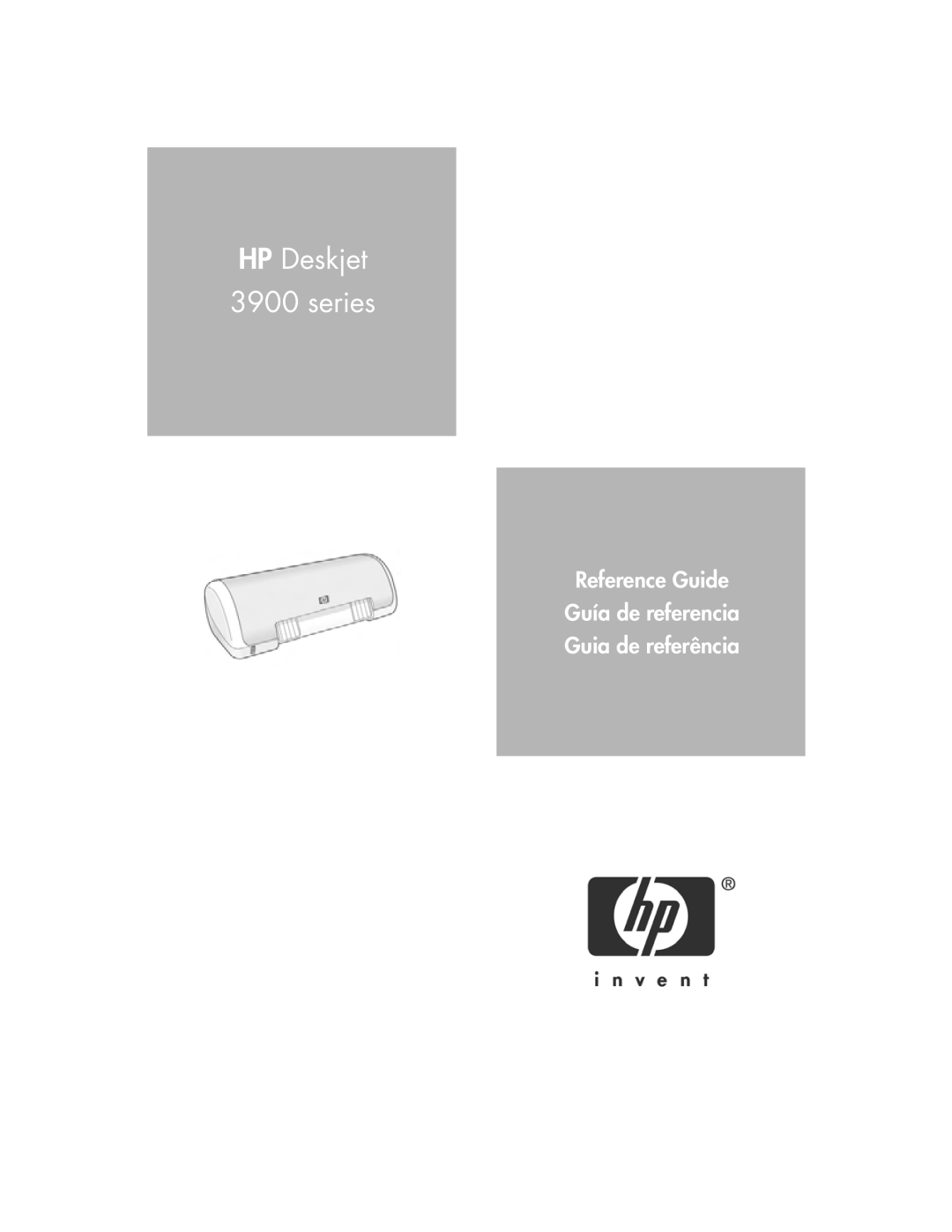 HP 3900 manual HP Deskjet Series 