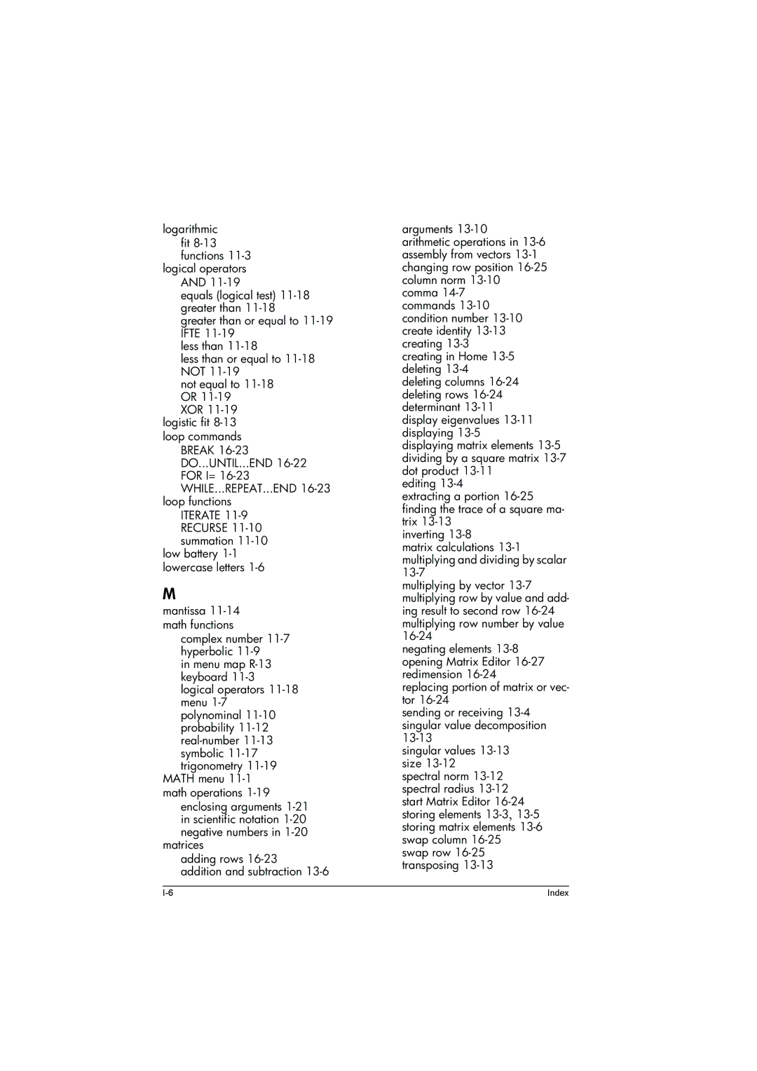 HP 39g+ Graphing manual Break 