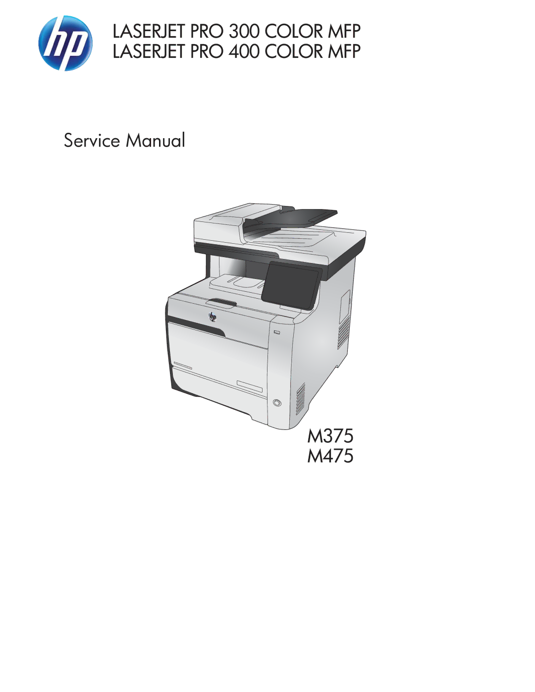 HP 400 manual M375 M475 