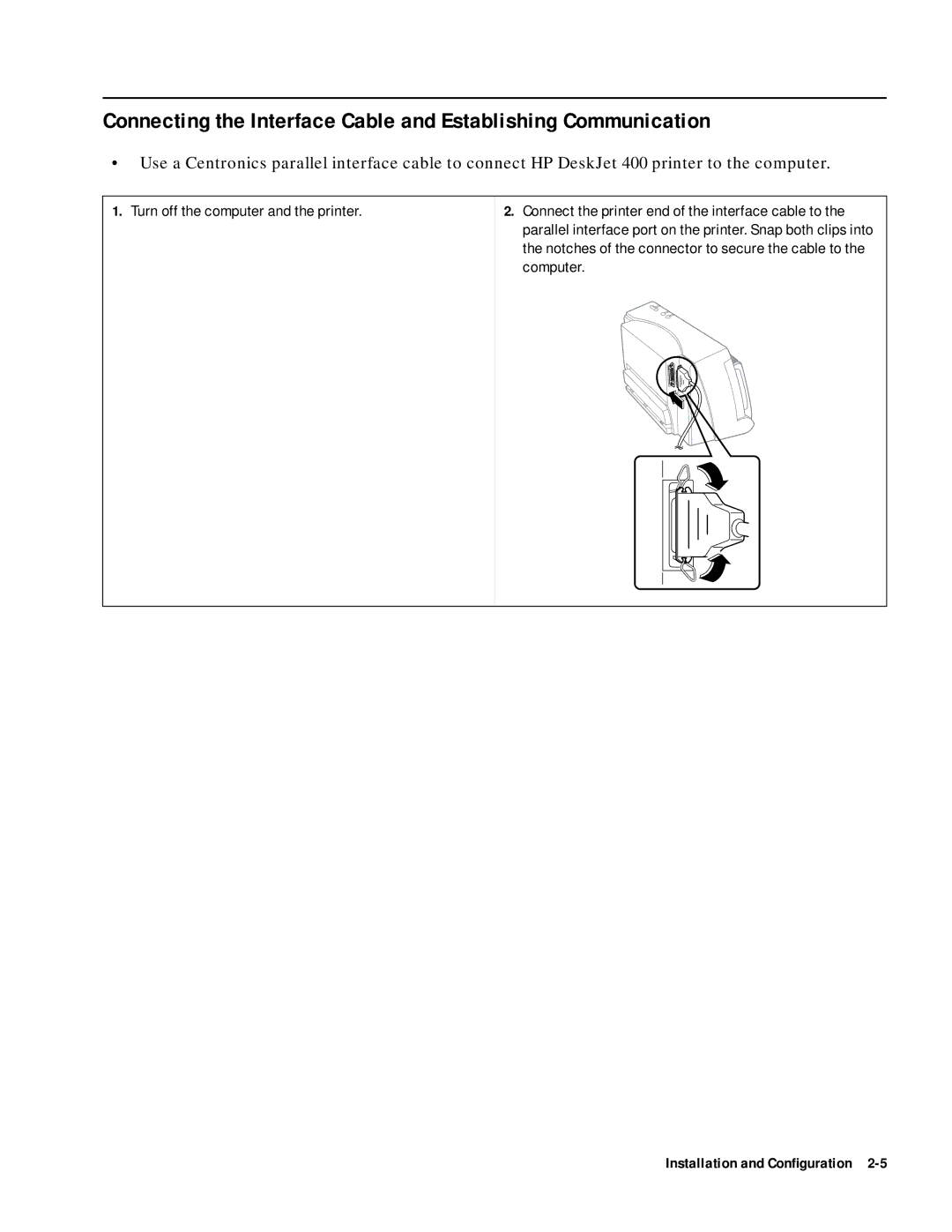 HP 400 manual Installation and Conﬁguration 