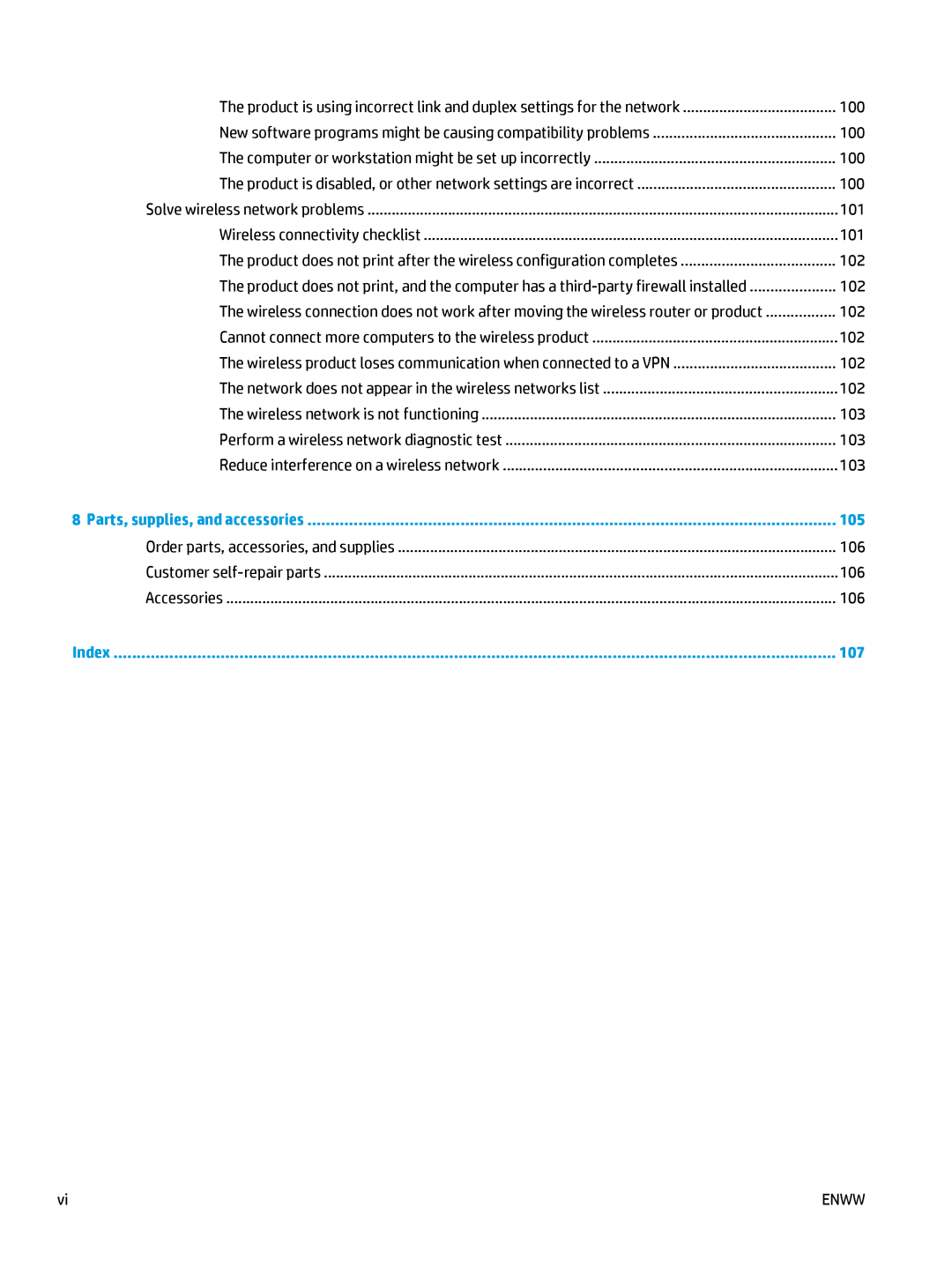 HP 400 manual 105 