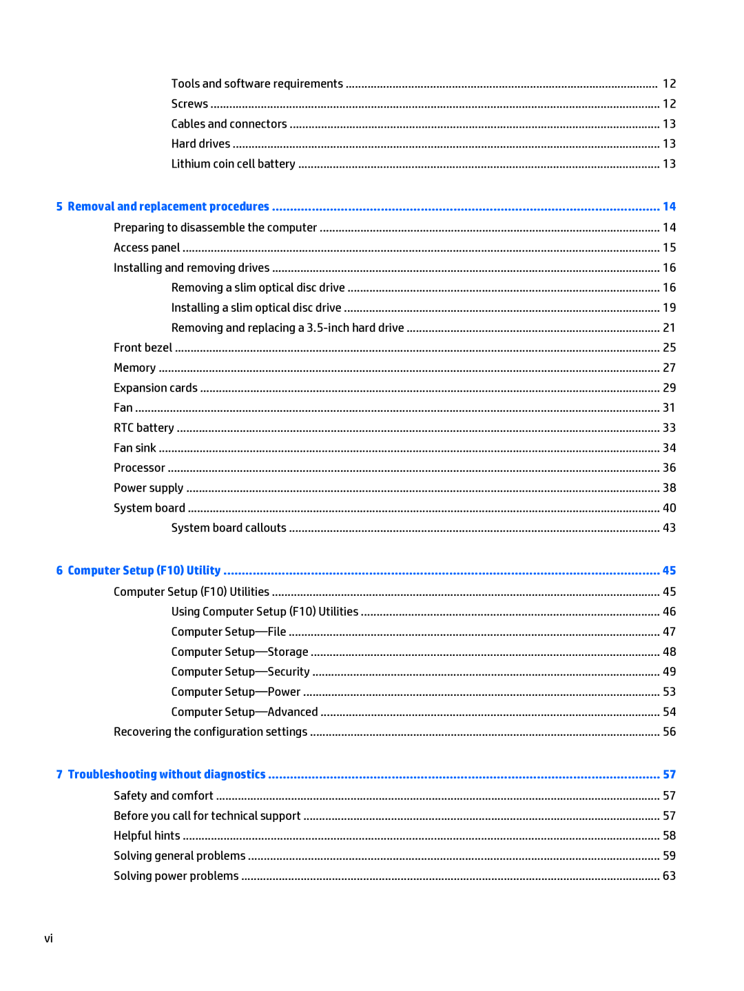 HP 402 G1 manual System board callouts, Troubleshooting without diagnostics 