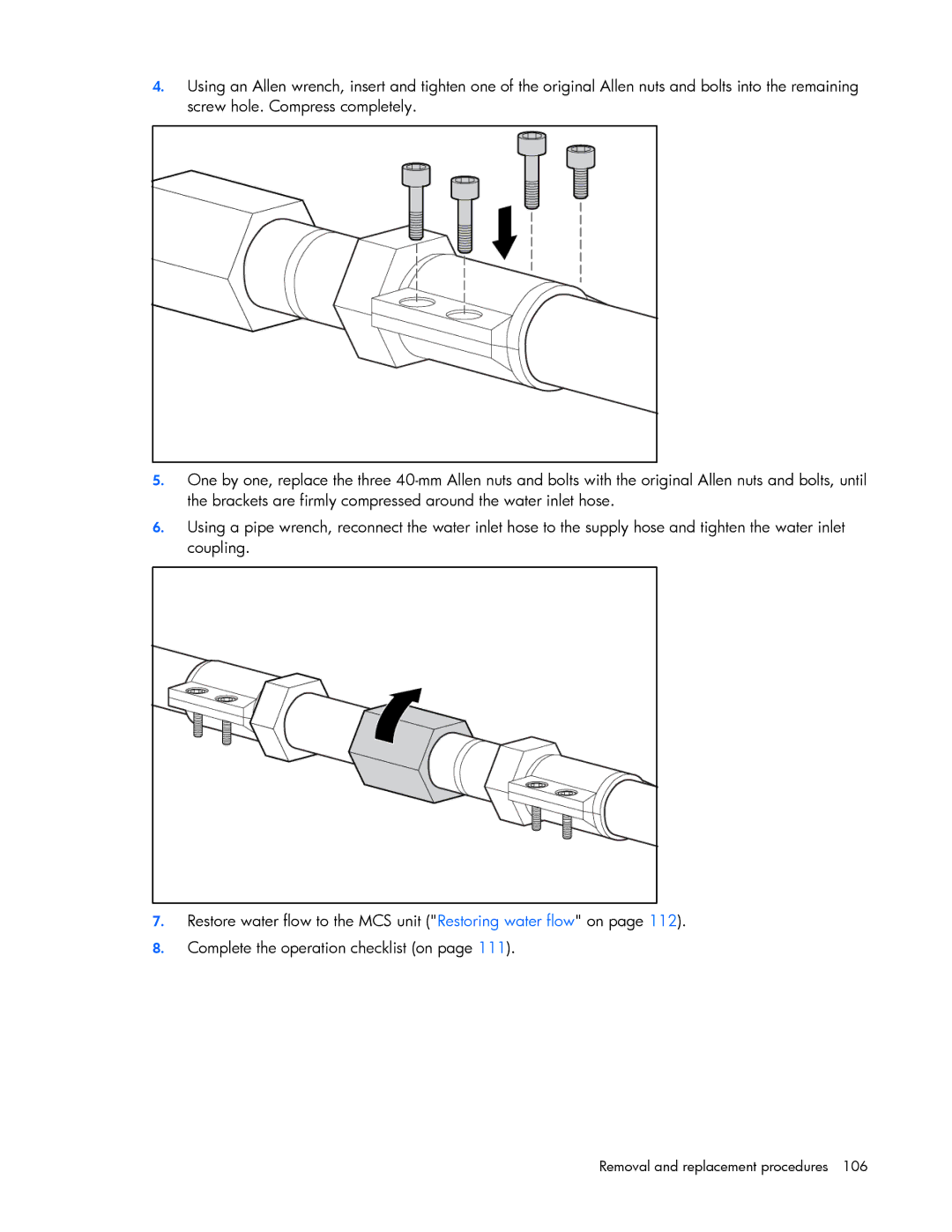 HP 403349-003 manual Removal and replacement procedures 