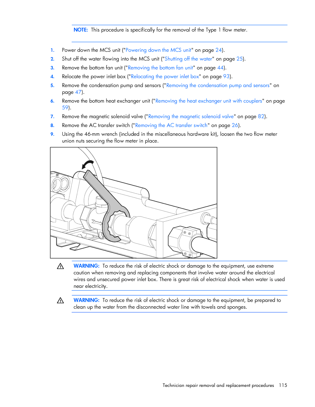 HP 403349-003 manual Technician repair removal and replacement procedures 