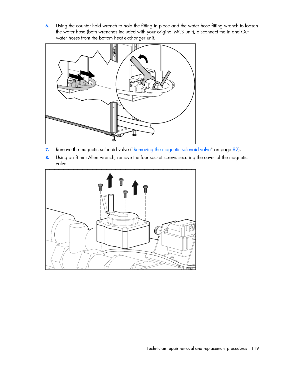 HP 403349-003 manual Technician repair removal and replacement procedures 