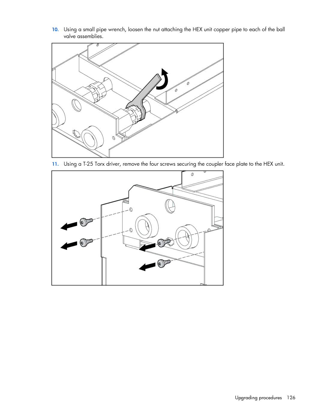 HP 403349-003 manual Upgrading procedures 