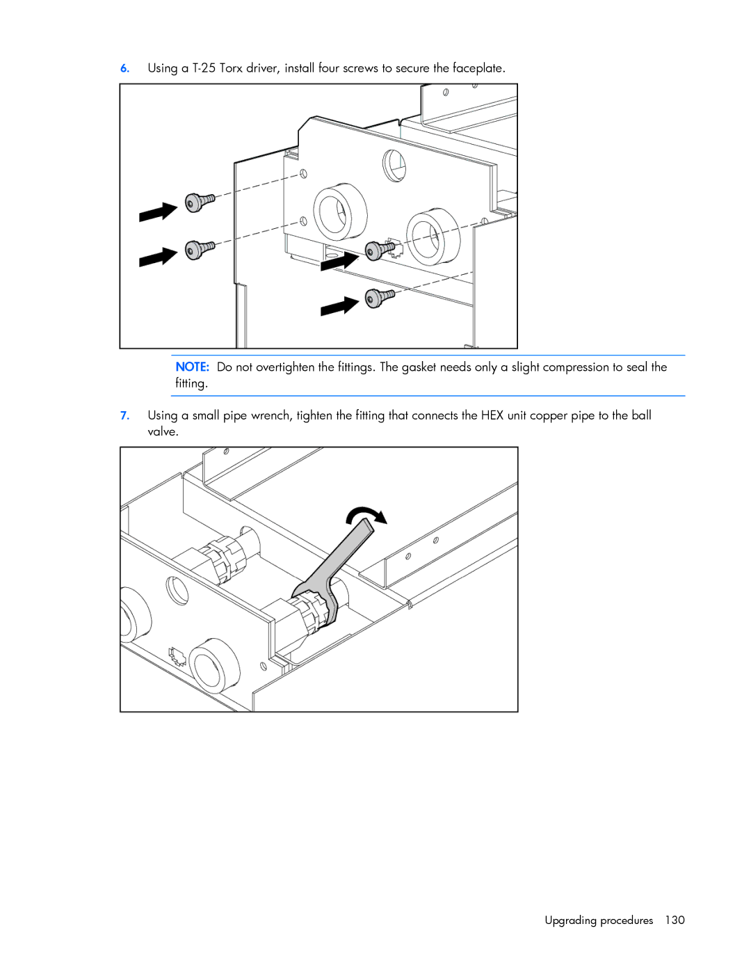 HP 403349-003 manual Upgrading procedures 