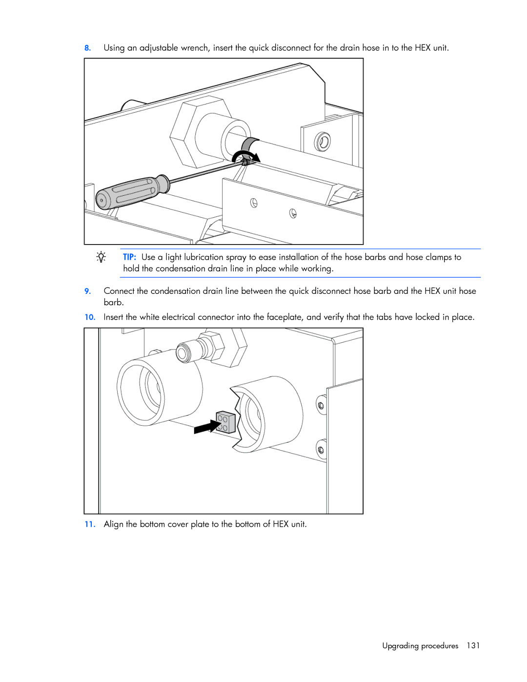 HP 403349-003 manual Upgrading procedures 