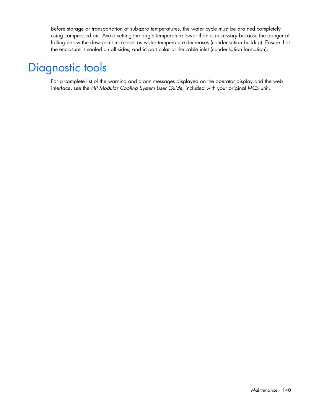 HP 403349-003 manual Diagnostic tools 