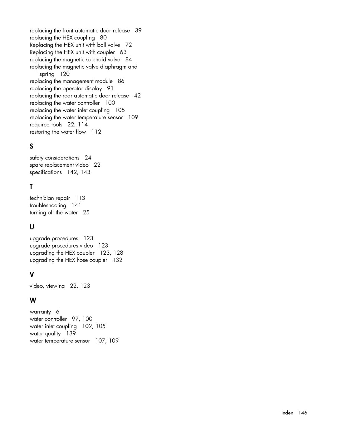 HP 403349-003 manual Index 