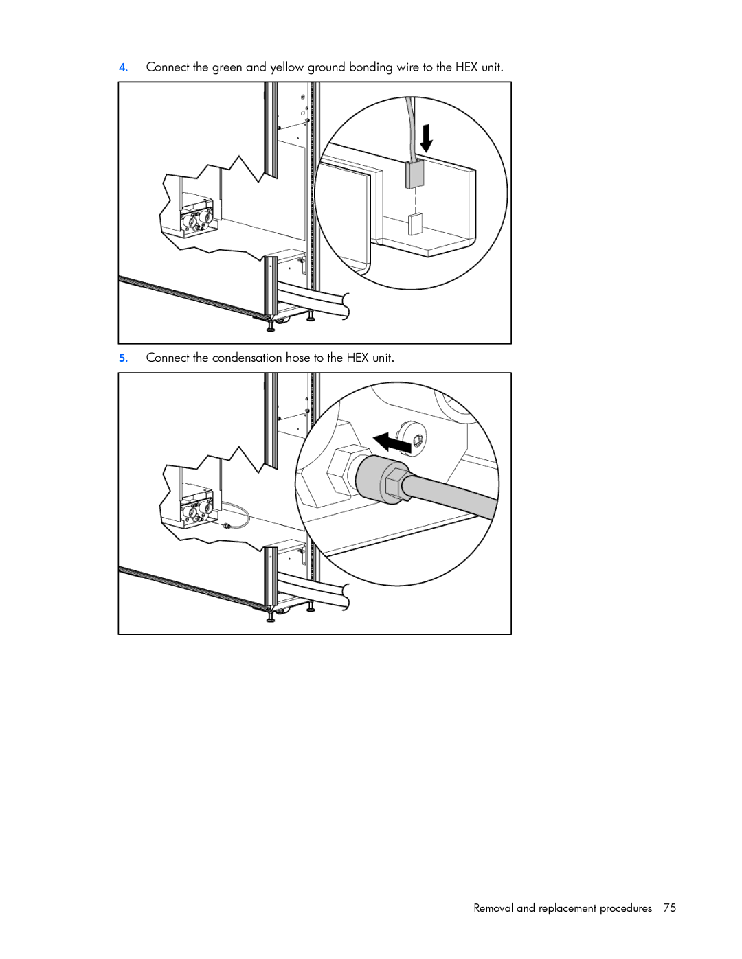 HP 403349-003 manual Removal and replacement procedures 