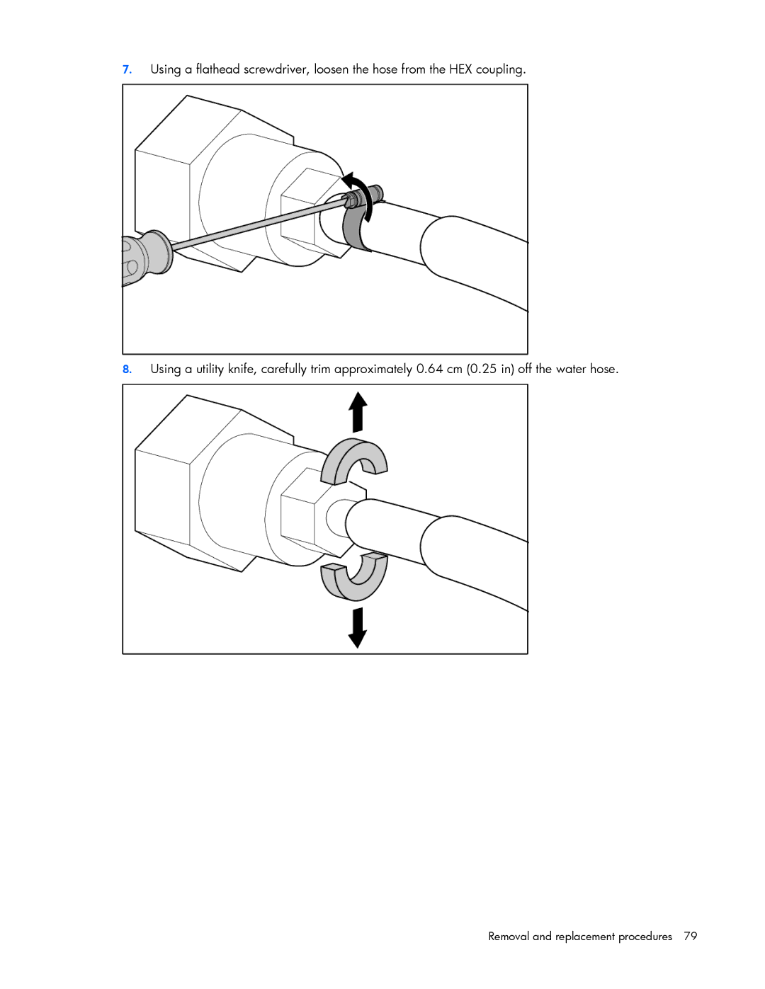 HP 403349-003 manual Removal and replacement procedures 